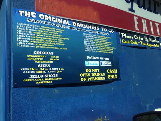 Daquiri To Go by null