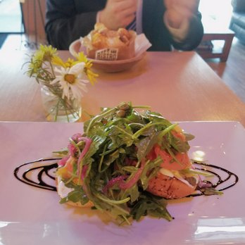 Farmhand - My salmon bagel and my friend's breakfast sandwich in the background. - Breakfast & Brunch Near Me - St. Augustine, Florida