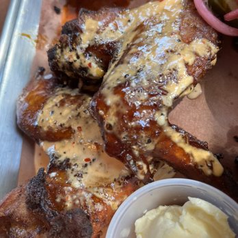 Sophie's BBQ - Chicken wings with white sauce .. top product of the day - Barbeque Near Me - Havertown, Pennsylvania Sophie's BBQ - Chicken wings with white sauce .. top product of the day - Barbeque Near Me - Havertown, Pennsylvania