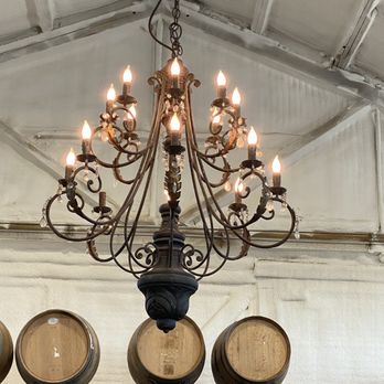 Christopher Cellars - Chandelier - Wine Tasting Room Near Me - Elk Grove, California