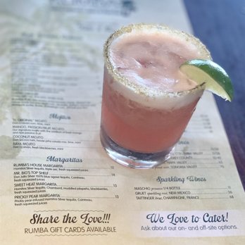 Rumba - RUMBA house Strawberry Margarita! - Caribbean Near Me - Hampton Bays, New York Rumba - RUMBA house Strawberry Margarita! - Caribbean Near Me - Hampton Bays, New York