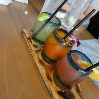 Blue Habanero - Margarita flight. Lime, spicy mango, strawberry. - Mexican Near Me - Brecksville, Ohio Blue Habanero - Margarita flight. Lime, spicy mango, strawberry. - Mexican Near Me - Brecksville, Ohio