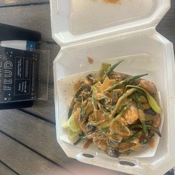 Sarap Filipino Eatery - Kare Kare Style chicken adobo and garlic rice - Filipino Near Me - Louisville, Kentucky Sarap Filipino Eatery - Kare Kare Style chicken adobo and garlic rice - Filipino Near Me - Louisville, Kentucky