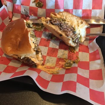 Jack & Grill - Green hatch chili burger - Burgers Near Me - Roanoke, Texas