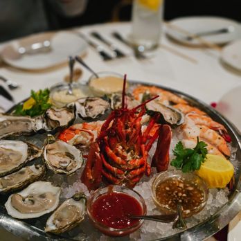 Eddie V's Prime Seafood - Seafood Tower - Seafood Near Me - Newport Beach, California Eddie V's Prime Seafood - Seafood Tower - Seafood Near Me - Newport Beach, California