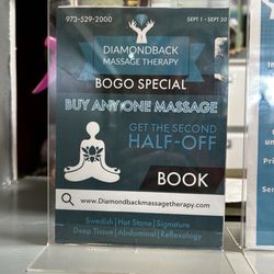 Diamond Back Massage Therapy - Buy one get one special
