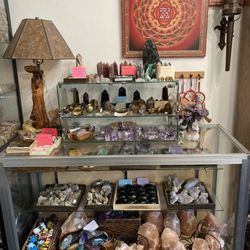 The Cave of Wonders - Salt lamps and such