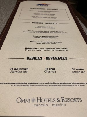 Menu photo 3 La Vista Cancún, ROO Menu photo 3 La Vista Cancún, ROO
