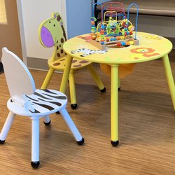 The Children's Hospital of San Antonio Primary Care - Stone Oak - Waiting area activity table