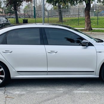 The Solution Window Tint - Side view - Car Window Tinting Near Me