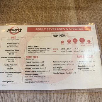 Zachary's Chicago Pizza - Menu - Pizza Near Me - Pleasanton, California Zachary's Chicago Pizza - Menu - Pizza Near Me - Pleasanton, California