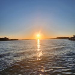 Cape May Island Hoppers - Beautiful sunset from our boat!
