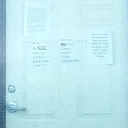 Do not go inside, call first.. Do not go inside, call first..