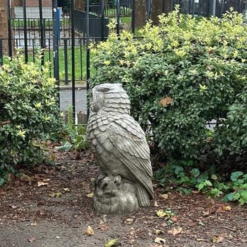 Athens Square Park - OWL Sculpture. - Parks Near Me - Astoria, New York Athens Square Park - OWL Sculpture. - Parks Near Me - Astoria, New York