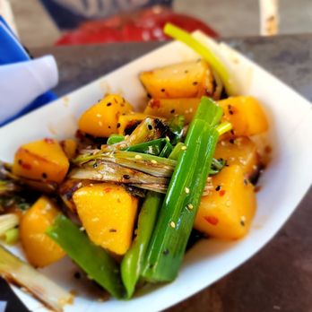 Yardbird - Soy-glazed rutabaga with charred scallion and chili dark sesame. $7. Delicious. - Chicken Shop Near Me - Brooklyn, New York