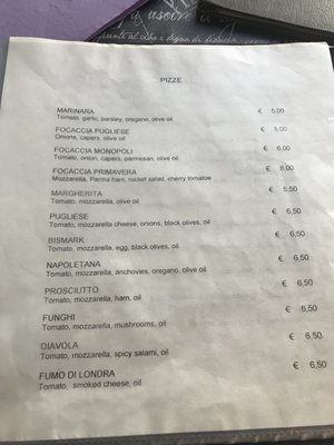 Menu photo 3 Monopoli Milan, MI