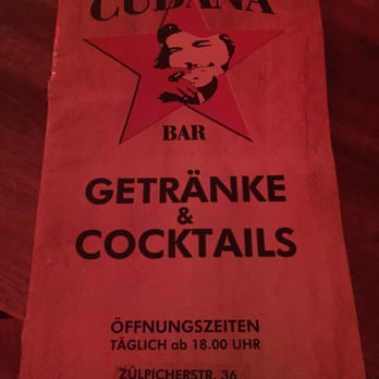 Cubana Bar - Bars Near Me - Cologne, NW