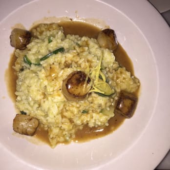 Saggio - Scallops and Zucchini Risotto - Italian Near Me - New York, New York