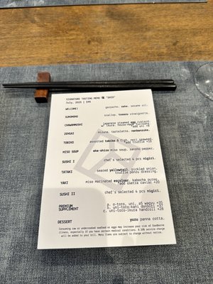 Menu photo 2 Sushi Shio San Francisco, CA Menu photo 2 Sushi Shio San Francisco, CA