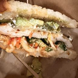 Green chili chicken avocado