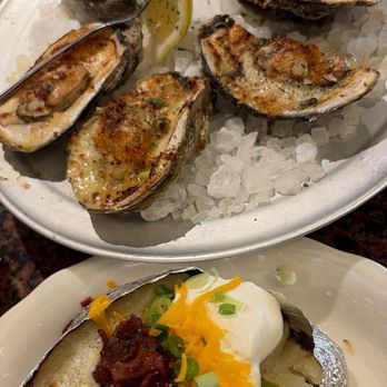 Pappadeaux Seafood Kitchen - Roasted oysters, loaded baked potato - Cajun/Creole Near Me - Birmingham, Alabama Pappadeaux Seafood Kitchen - Roasted oysters, loaded baked potato - Cajun/Creole Near Me - Birmingham, Alabama