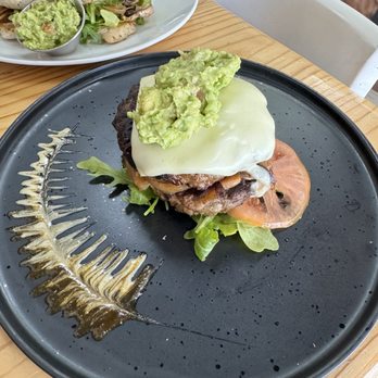 Freshty route 305 - Double Turkey Burger (not included in the picture are my 2 sides) - Salad Near Me - Miami, Florida