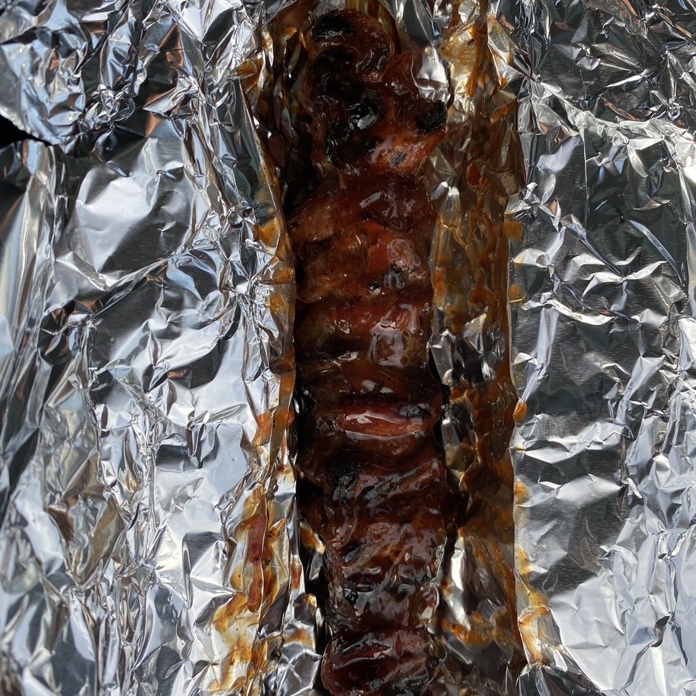 Pork skewer $3