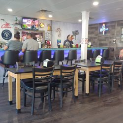 Key West Wings - The bar area.