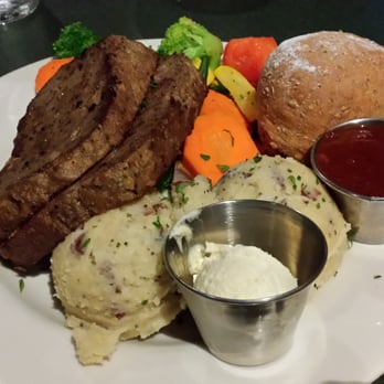 Flat Branch Pub & Brewing - Meatloaf dinner! - American Near Me - Columbia, Missouri
