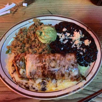 Jose Tejas - Chicken burro with rice and beans - Tex-Mex Near Me - Fairfield, New Jersey