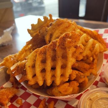 Wooboi Hot Chicken - Waffle Fries - Chicken Shop Near Me - Herndon, Virginia Wooboi Hot Chicken - Waffle Fries - Chicken Shop Near Me - Herndon, Virginia