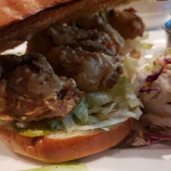 Taylor Shellfish Oyster Bar - Oyster Poorboy - Seafood Near Me - Seattle, Washington