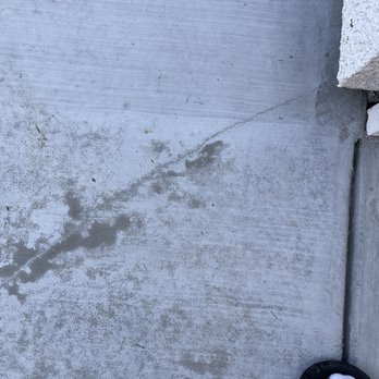 Down and Dirty Landscaping - Part of a 10 foot long crack - Landscaping Near Me