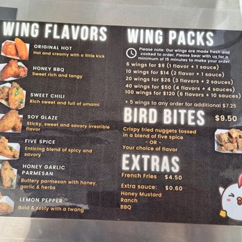 Boba Birds - Food menu. - Bubble Tea Near Me - Pinole, California Boba Birds - Food menu. - Bubble Tea Near Me - Pinole, California