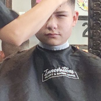 Innovation Beauty - My son getting a haircut. - Hair Salons Near Me - Whittier, California Innovation Beauty - My son getting a haircut. - Hair Salons Near Me - Whittier, California