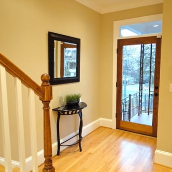 Floorcraft - Custom Oak Railings available with new Oak Treads and Risers on Stairwells stained to match floors or different color for a two tone look. - Carpet Installation Near Me Floorcraft - Custom Oak Railings available with new Oak Treads and Risers on Stairwells stained to match floors or different color for a two tone look. - Carpet Installation Near Me