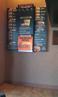 Menu photo 2 Penn Station East Coast Subs Hixson, TN