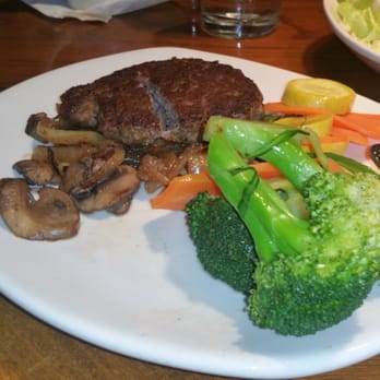 Outback Steakhouse - Chopped steak with mixed vegetables - Steakhouses Near Me - Westbury, New York Outback Steakhouse - Chopped steak with mixed vegetables - Steakhouses Near Me - Westbury, New York