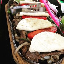El Campanario - Mexican Parillada: Beef, Chicken, Grilled Veggies, Quesadillas and Guac.