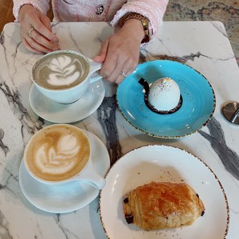 Republik Coffee - Sea Salt Hazelnut Cappuccino Black Vanilla Latte House Baked Chocolate Croissant Tiramisu - Coffee & Tea Near Me - Pasadena, California Republik Coffee - Sea Salt Hazelnut Cappuccino Black Vanilla Latte House Baked Chocolate Croissant Tiramisu - Coffee & Tea Near Me - Pasadena, California