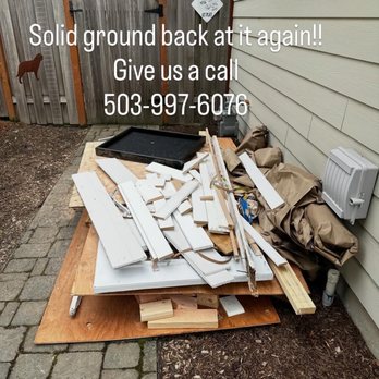 Solid Ground - Junk Removal & Hauling Near Me - Hillsboro, Oregon Solid Ground - Junk Removal & Hauling Near Me - Hillsboro, Oregon