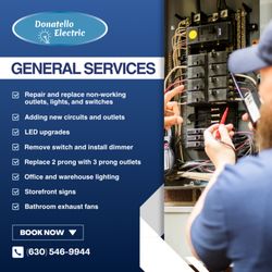 Donatello Electric - Donatello Electric - General Services