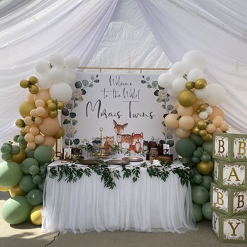 Santiago's Party Rental - Beautiful draping by Santiago's Party Rental - Party Equipment Rentals Near Me - Palmdale, California