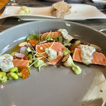 All Spice - Salmon Crudo - Indian Near Me - San Mateo, California