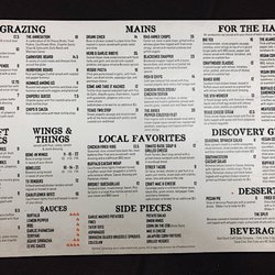 The Annex Crafthouse - Full menu