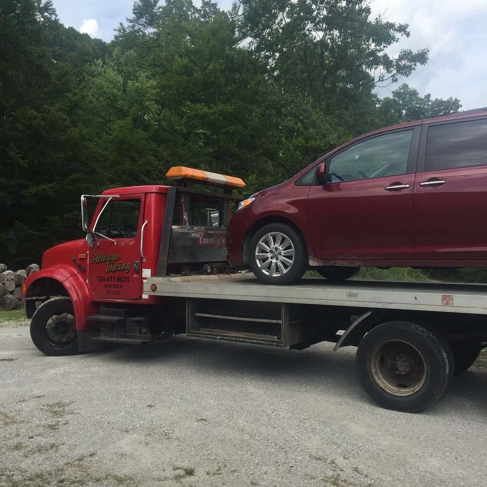 Always Towing - AWD Sienna minivan loaded onto flatbed perfectly! - Towing Near Me - Bedford, Ohio Always Towing - AWD Sienna minivan loaded onto flatbed perfectly! - Towing Near Me - Bedford, Ohio