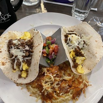 Shack Breakfast & Lunch - Breakfast tacos (one steak, one chorizo) - Venues & Event Spaces Near Me - Lenexa, Kansas Shack Breakfast & Lunch - Breakfast tacos (one steak, one chorizo) - Venues & Event Spaces Near Me - Lenexa, Kansas
