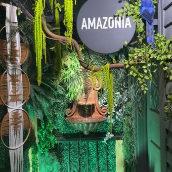 Amazonia - Entryway Jungle Decor - Cocktail Bars Near Me - Lakewood, Ohio