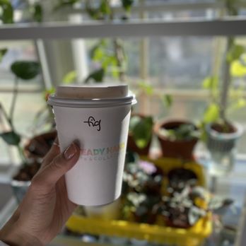 Steady Hand Cafe & Collective - Fig latte - Coffee & Tea Near Me - Bradley Beach, New Jersey