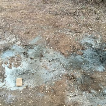Install It Direct - The leftover cement they poured onto our dirt - Landscaping Near Me - Encinitas, California